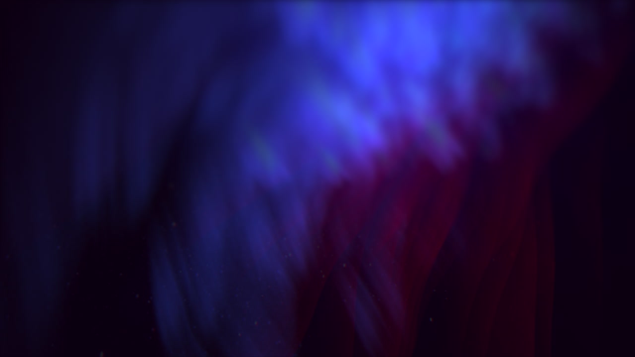 dinámica brillante luz púrpura y azul en un fondo oscuro