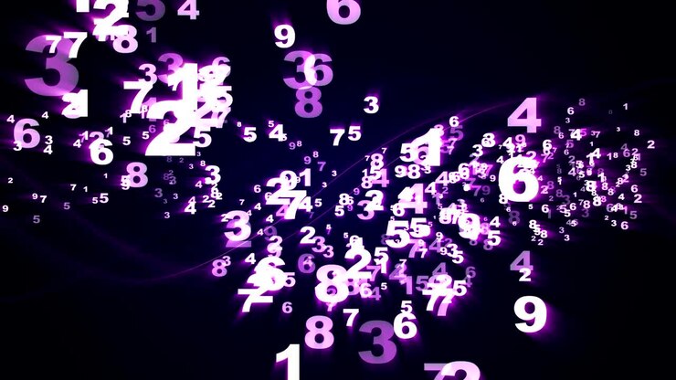 Background Binary Code Numbers Animation, Rendering, Background, Loop