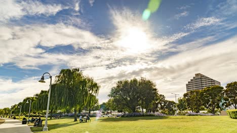 zeitverlauf: foster city lagune und hundepark 4