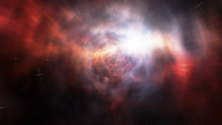 Abstract seamless loop traveling through heaven with cosmic star fields in space. 4K 3D astronomy galaxy exploration in fantasy time space abstract light motion. Endless flight through galaxy clouds.