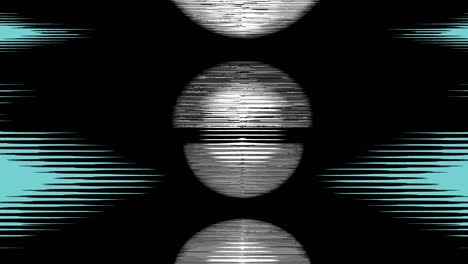 abstract achtergrond flickend cirkelvormig patroon