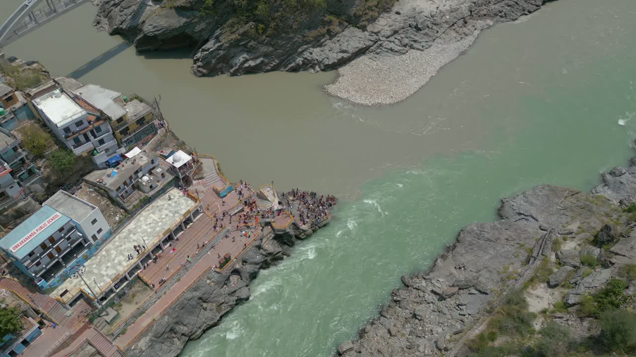 Devprayag is a town and a nagar panchayat, near New Tehri city in Tehri Garhwal District in the state of Uttarakhand, India,