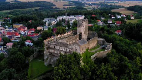 Schloss-Bolkow-In-Niederschlesien,-Polen