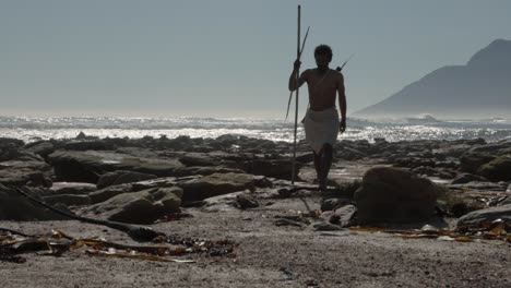 el primer pueblo costero indígena del sur de áfrica, el strandloper