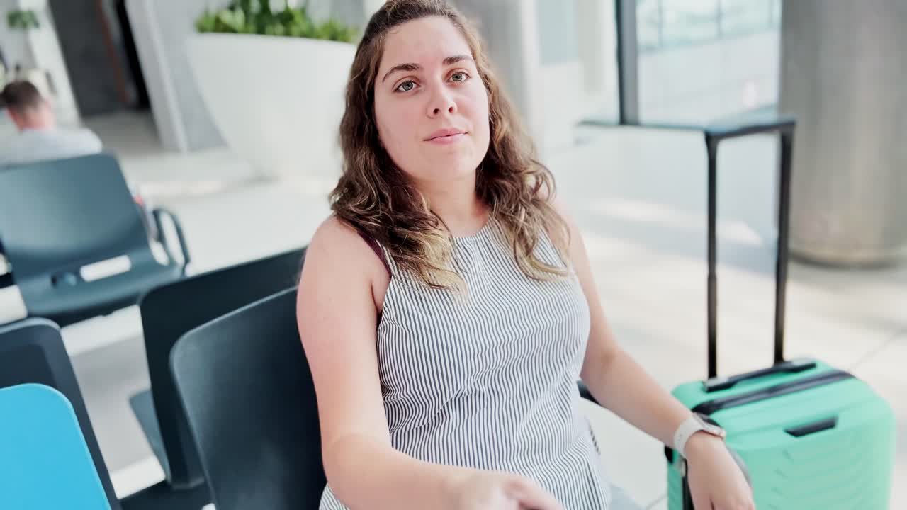 POV of a Content Creator Filming at the Airport