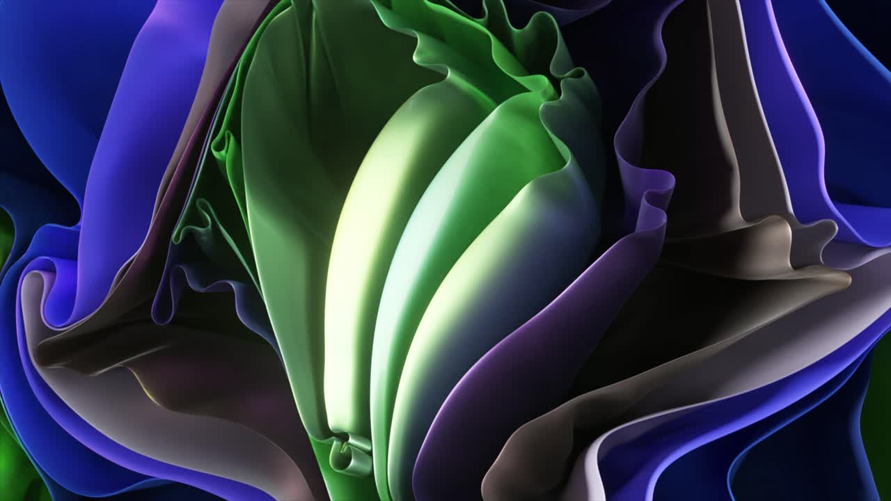 Abstract Colorful Fabric Design