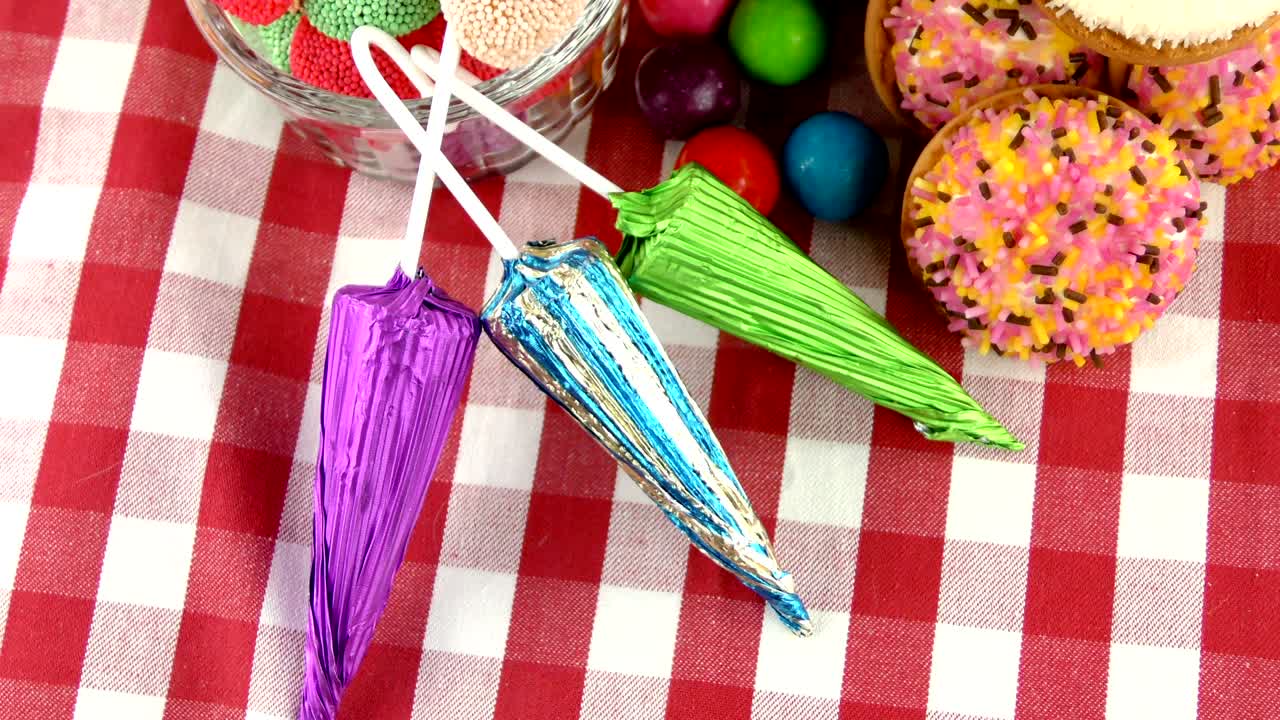 caramelo dulce gelatina y delicioso postre de azúcar