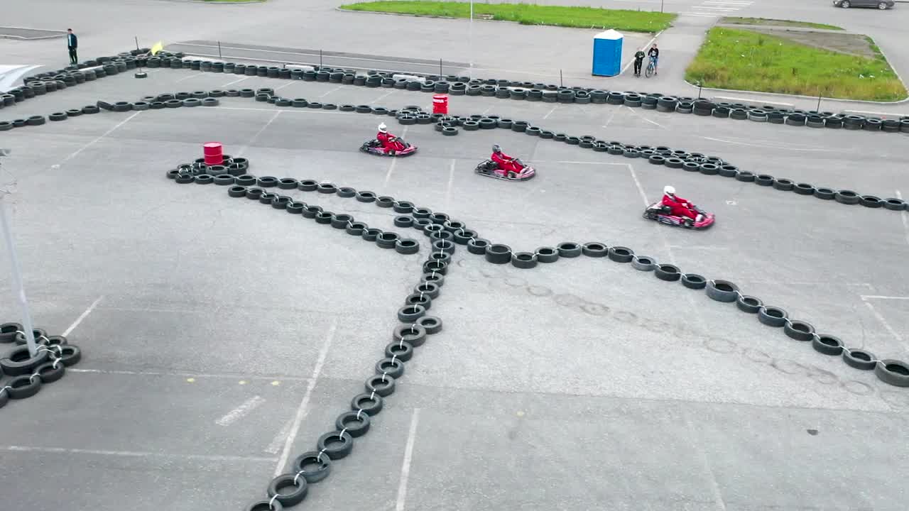 고카팅 트랙 공중 사진