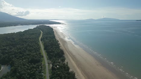 Beautiful-Ariel-Summer-View-At-pugu-Beach-semata,Lundu-Sarawak