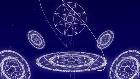 magic circle looping animated background. 1080p.mp4