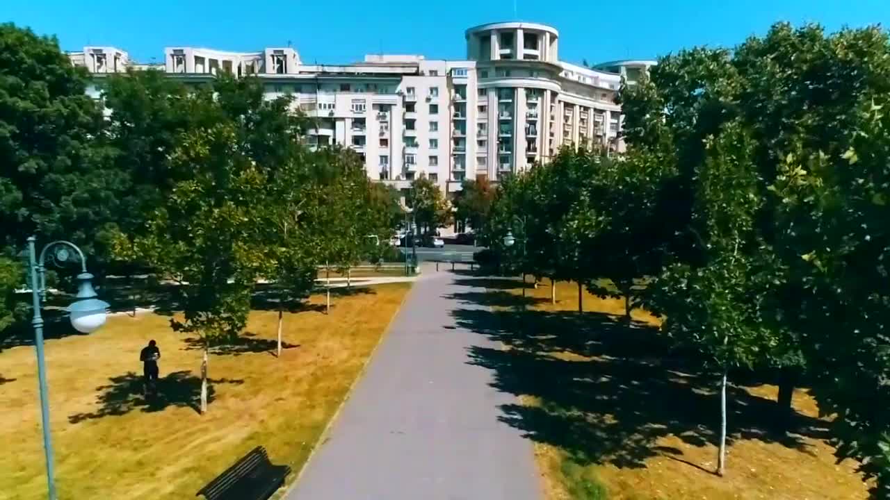 Clip aerea di Bucarest, Romania, realizzata con DJI Phantom4pro