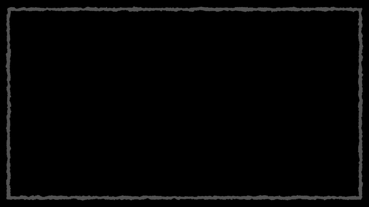 손으로 그려진 프레임은 움직이고 애니메이션 텔로프 프레임으로 사용할 수 있습니다.