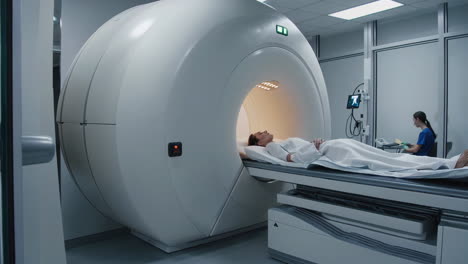mri scan in progress