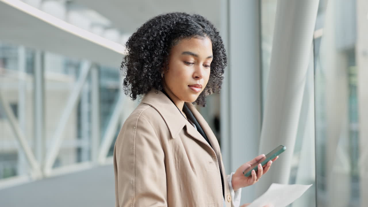 Travel, woman and a ticket for a flight