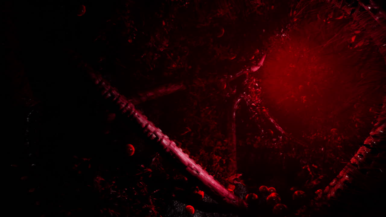 la pesadilla del bosque rojo