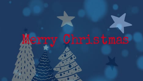 Animation-of-christmas-greetings-text-over-christmas-decoration