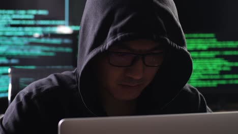 hacker at work