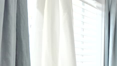 wide shot of  bride - bridemaid wedding dress