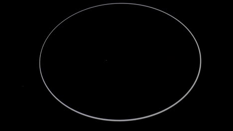 una toma de una estufa o vitrocerámica que se apaga y se vuelve negra