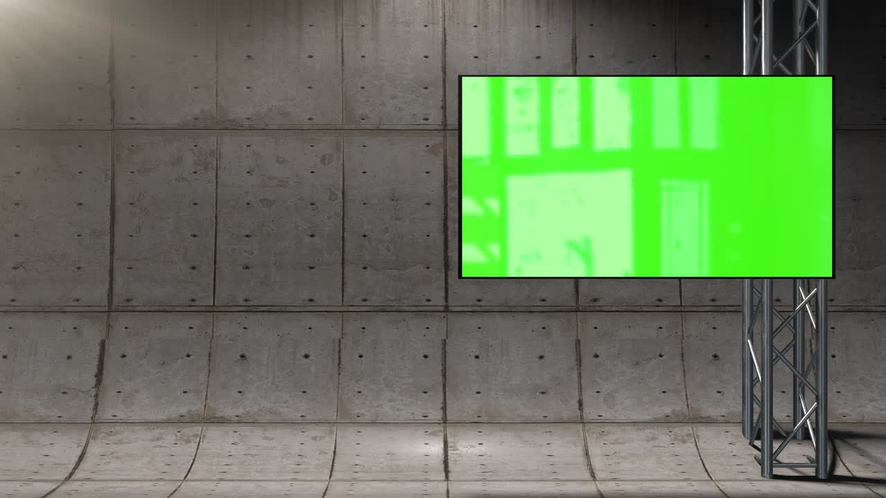 escenario de estudio virtual telón de fondo interior digital renderizado en 3d