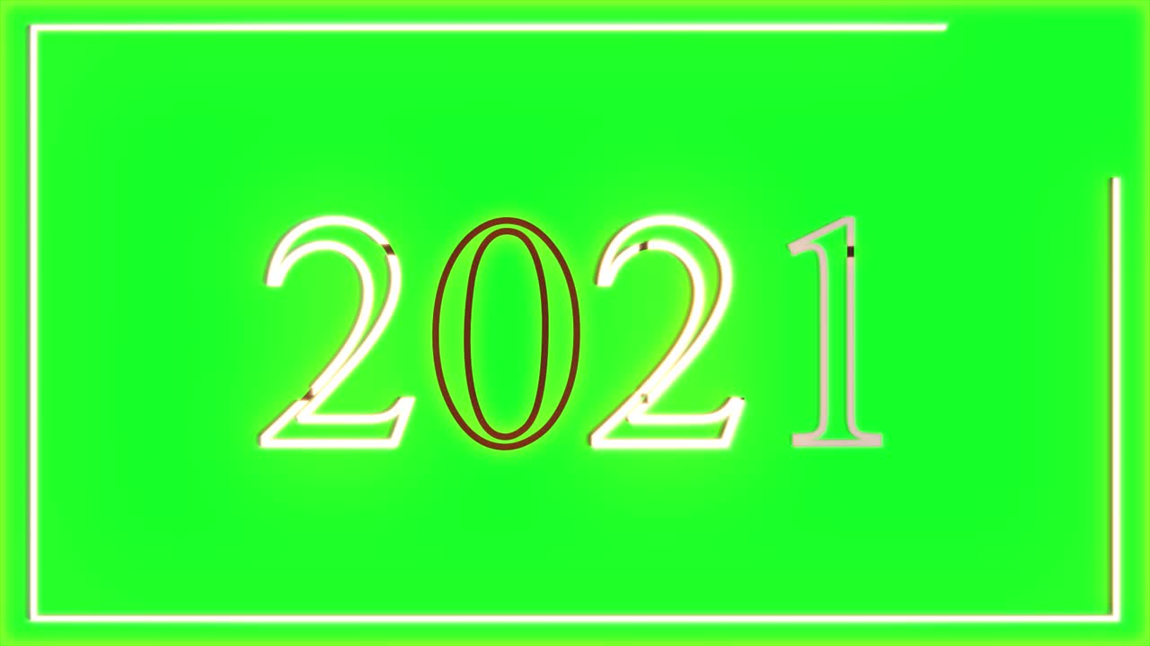 efectos gráficos de movimiento de letrero de neón 2021