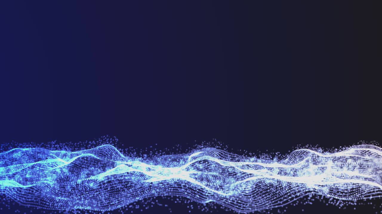 Science Wireframe Plasma Scifi Digital Technology In Galaxy 4K Motion Graphic Design.