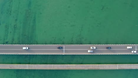 barwon head bridge, victoria australia의 하향 항공