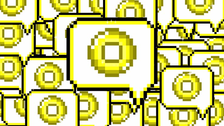 Transizioni cerchio icona fumetto pop-up pixel art. 1080p - 30 fps - Canale Alpha (2).mov