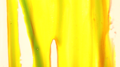 dripping food coloring reacting to a chemical spray simulating a virus attack