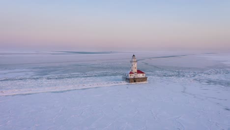 2019 polar vortex - navy pier, chicago, illinois