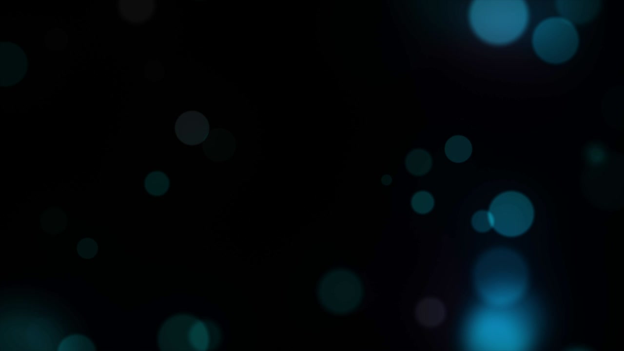 sfocato animato blu e viola sfocato sfocato brillante sfere brillanti fiamma sfondo bokeh