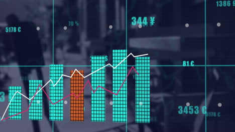 Animation-Von-Statistiken-Mit-Datenverarbeitung-über-Balken