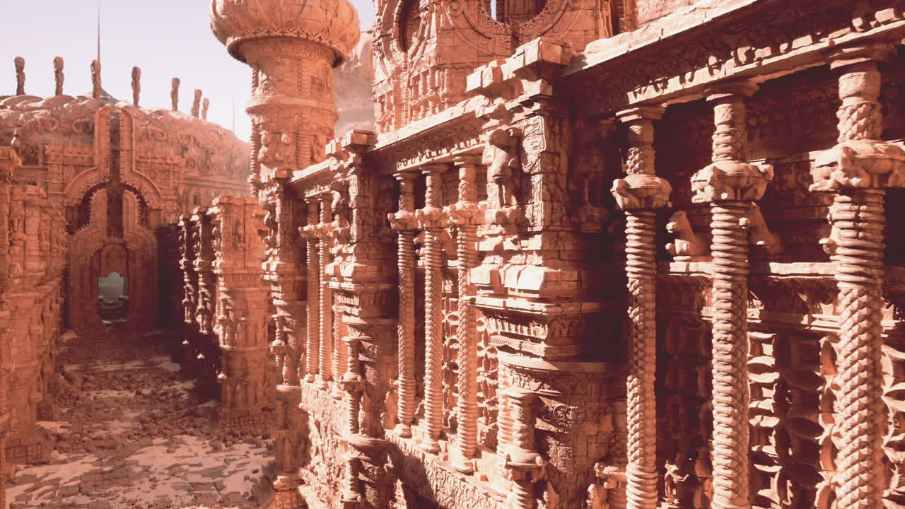 폐허가 된 환상 도시