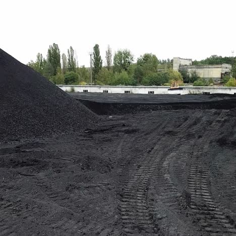warehouse of coal inventory plant