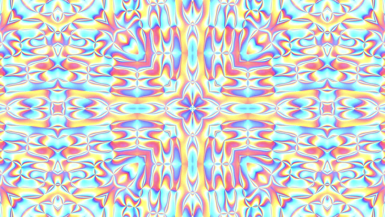 Holographic background with a seamless loop motion graphic. 4k abstract foil mosaic surface that is animated and trendy