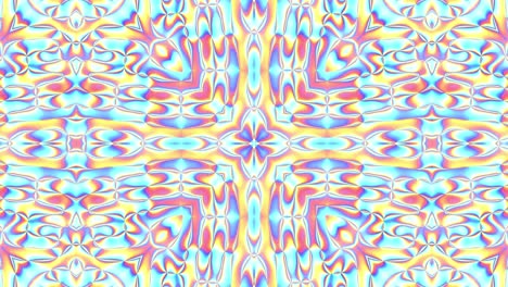 Holographic background with a seamless loop motion graphic. 4k abstract foil mosaic surface that is animated and trendy