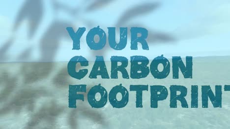 Animation-of-your-carbon-footprint-text-over-landscape