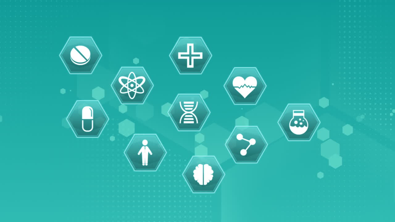 Simboli di studio della scienza medica