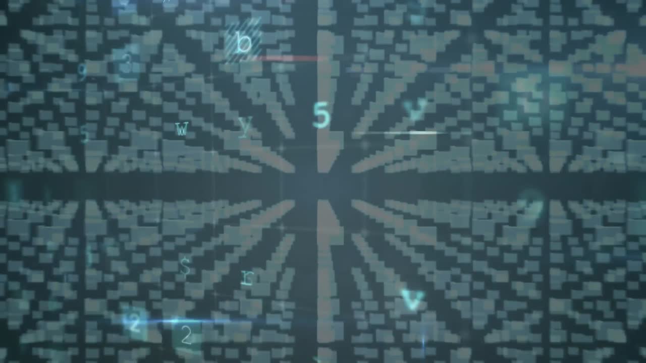 animación de carpetas y procesamiento de datos a través de un candado digital con circuito integrado