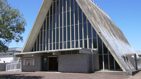 toma de capilla religiosa cristiana o católica y altar para los fieles