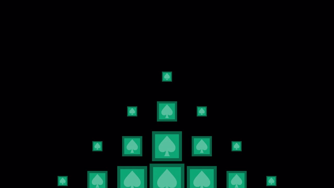 Motivo a Carte da Gioco di Picche
