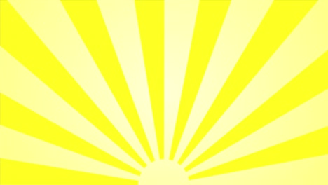 Motion sunburst circle and background pattern animation.
