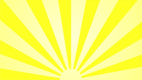 motion sunburst circle and background pattern animation.