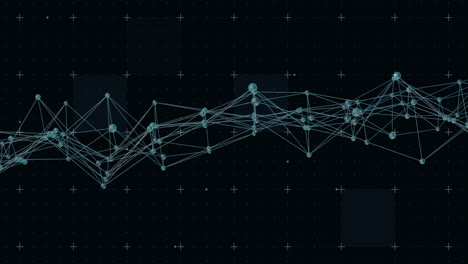 animation of network of connections on black background