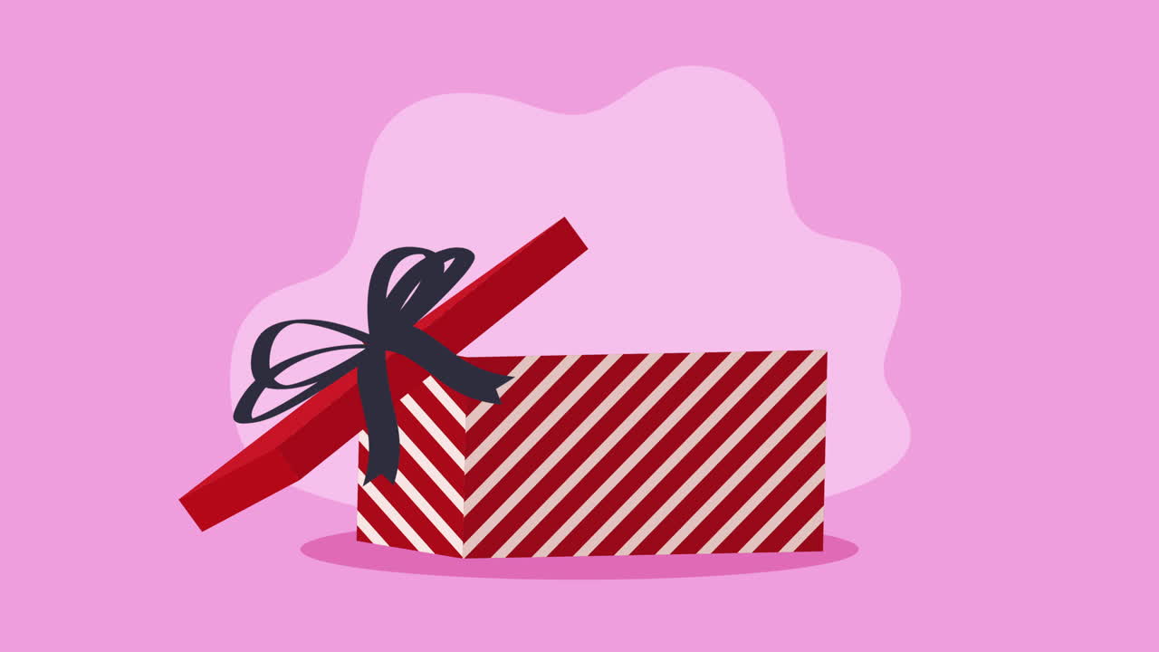 Confezione regalo aperta