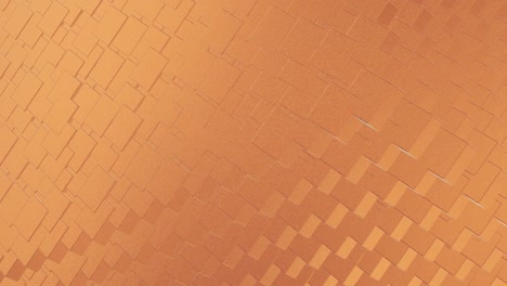 abstract geometric rose golden backgroundfoil tiles texture seamless loop background 3d rendering