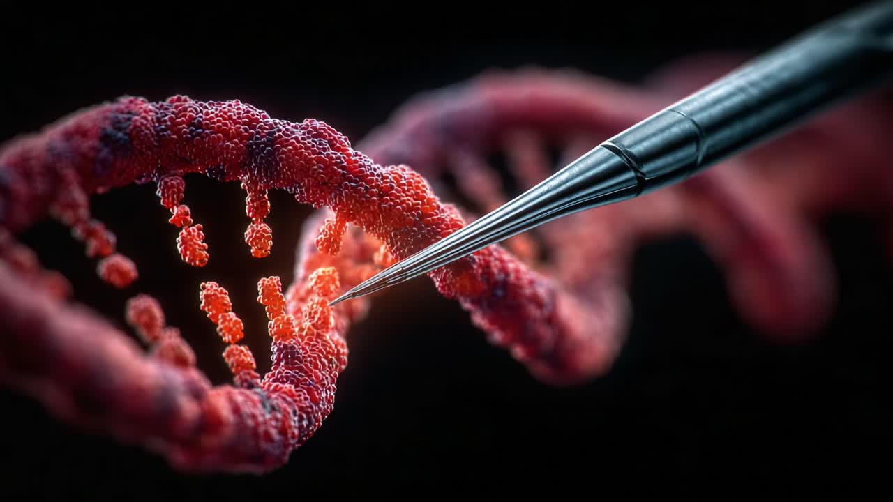 Exploring the Intricacies of DNA: A Close-Up View of Molecular Structures and the Role of Precision Instruments in Genetic Research and Biotechnology