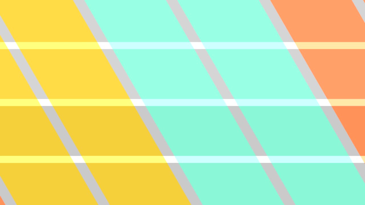 dos barras de color 2d que se mueven, punto de anclaje de arriba a izquierda a abajo a derecha a abajo en un fondo.