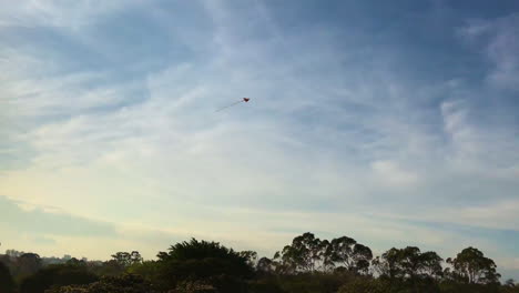 Parachutes-on-a-public-Park-on-a-típica-summerday