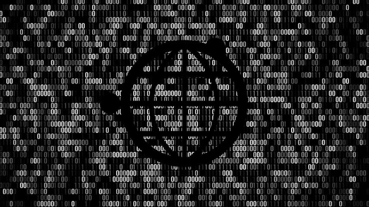 4K - Internet World connection loopable background